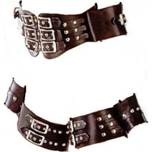 NEW Female PU Leather Arm Waist Thigh Wrist Binder Restraint Body Harness Bind Lock Slave Bondage Women Role Play Costumes BDSM