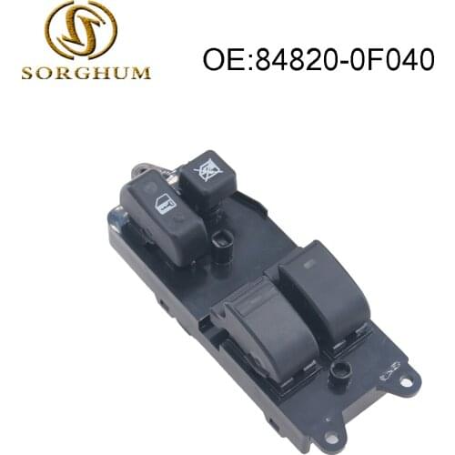 FaroeChiPower Window Switch For Toyota Corolla Liftback Wagon 84820-0F040 1.3L 1.4L 1.6L 1.8L 1.9L 2.0L