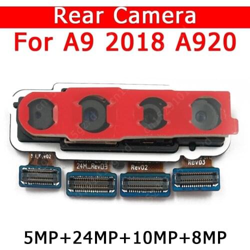 Original Rear Back Camera For Samsung Galaxy A9 2018 A920 Main Camera Module Mobile Phone Accessories Replacement Spare Parts