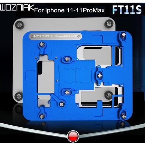 JC AIXUN FT11S Phone Repair Fixture Motherboard Repair Jig for iPhone 11 11Pro 11ProMax CPU NAND Chips Reballing Repair Fixture