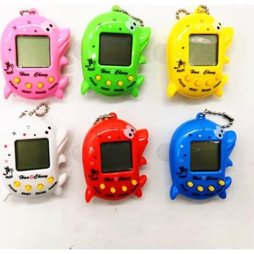 Tamagotchi Funny Kids Electronic Pets Toys 90S Nostalgic 49 Pets In One Virtual Cyber Pet Toy Dolphin Shaped 6 Style Tamagochi