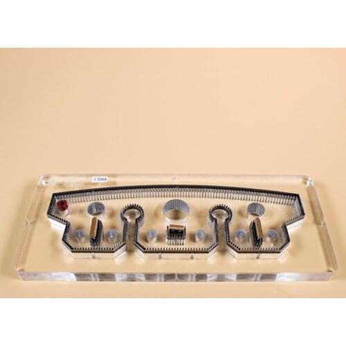 Japan Steel Blade Acrylic Rule Metal Die Handbag Bag Supplies Leather Craft Hand Punch Tool Cut Knife Mould Sewing Accessories