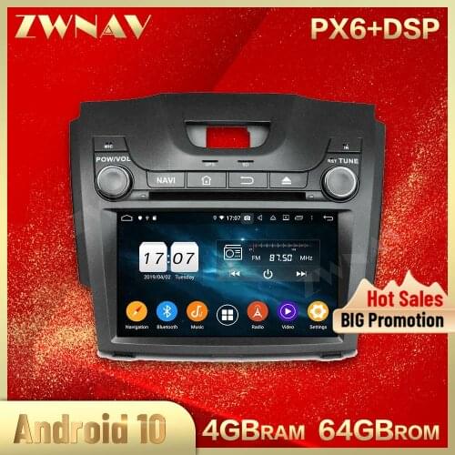 2 din Android 10.0 screen Car Multimedia player For Chevrolet TRAILBLAZER Holden S10 ISUZU audio radio stereo GPS navi head unit