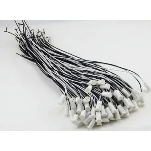 20pcs G4 Lamp holder light socket G4 lamp aging socket 30cm silicon wire