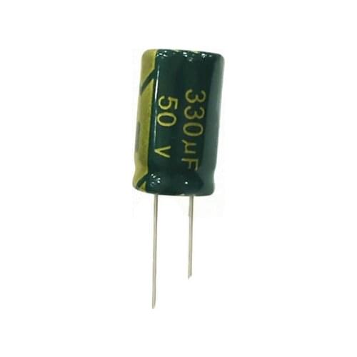 50V 330UF 330UF 50V Electrolytic Capacitors Size: 10X17 best quality New origina