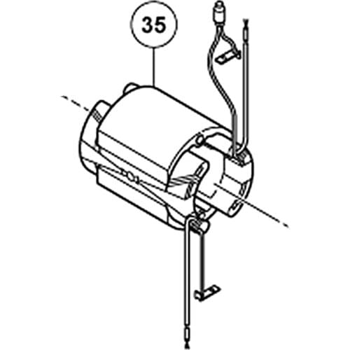 AC220V-240V 340774E Stator Field for Hitachi CJ90VST
