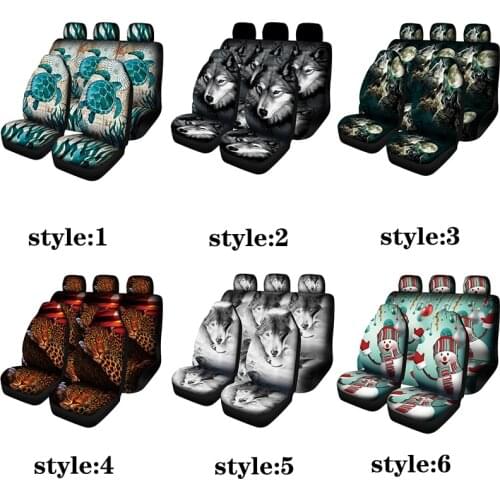 Aimaao Car Accessories Seat Covers Printing Car Cover FIT Most Cars For Audi A4 A5 Sportback A6 C5 Skoda Octavia 2 Camry 40