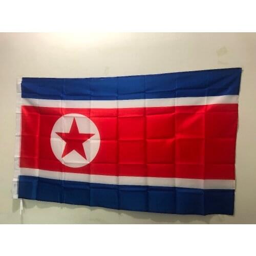 North Korea Flag Activity Decorative Banner 90x150cm