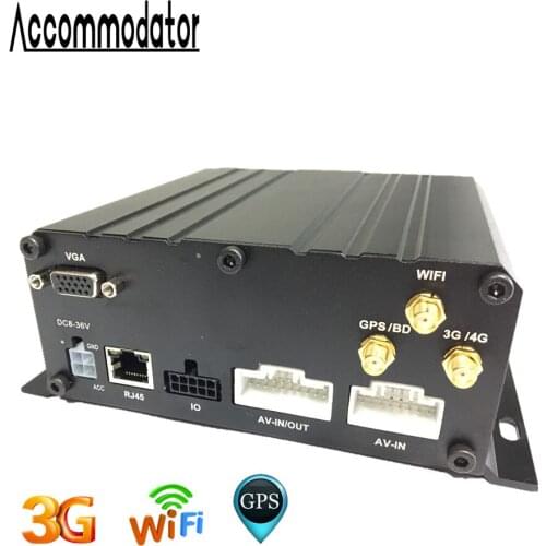 HDD SD Card GPS 3G WiFi AHD 1080P 8ch Mobile DVR Vehicle Car Trailer Truck Taxi School Bus MDVR