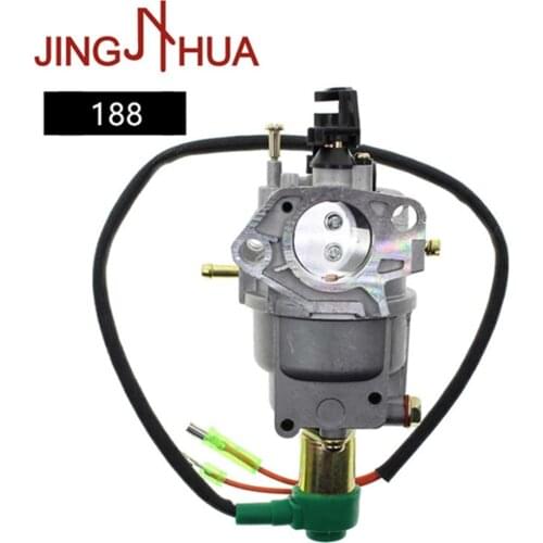 Jinghua 188 Manual Carburetor Carb Honda GX340 GX390 188F 11HP 13HP 5000 5500 6500 Watts 389CC Generator