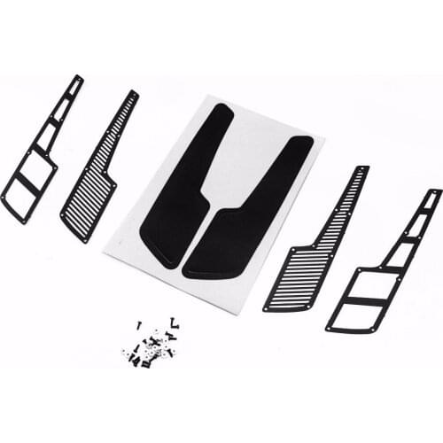 Metal hood vents for CC hand AXIAL SCX10 90046/90047 cherokee rc car