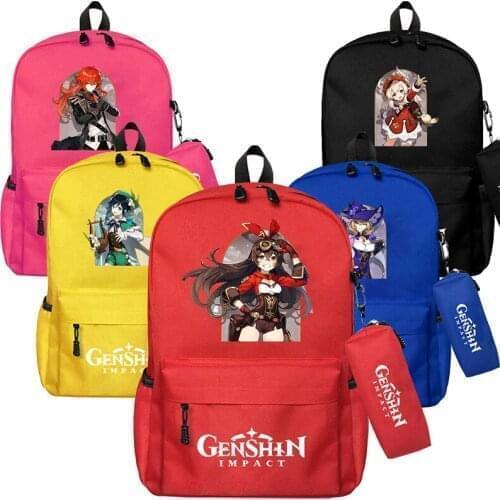 Fashion Anime Backpack Girl Women Canvas Backpacks Waterproof School Bags for Teenagers Girls Big Cute Laptop Backpack Mochilas