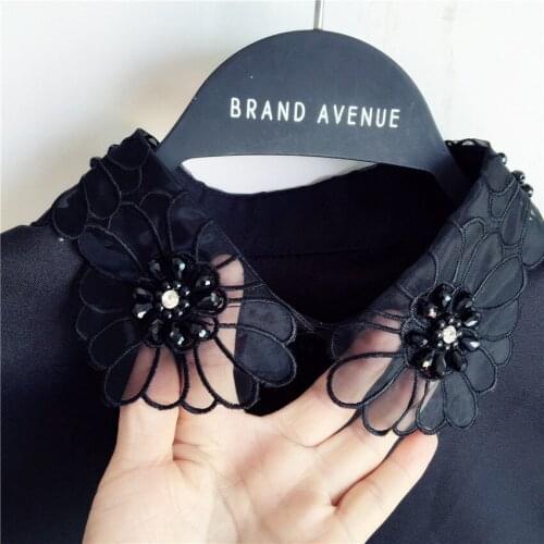 New Fashion Butterfly Elegant Lady Ties Datachble Collars Dinner Shirt Dress Tie Datachble Collars Unique Gifts for Cute Ladies