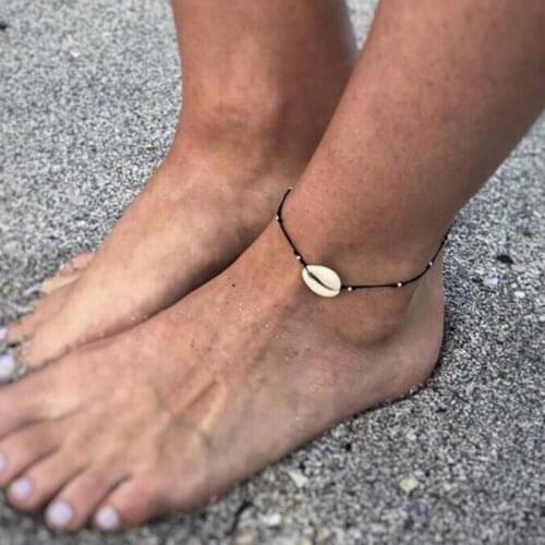 Anklets for Women Foot Jewelry Beach Barefoot Sandals Bracelet anklet on the leg Female Ankle strap Rope Bohemian Accessories