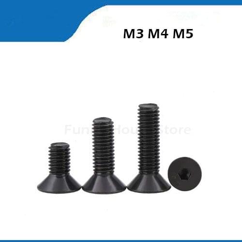 Grade10.9 DIN7991 ISO10642 M3 M4 M5 M6 Carbon Steel 304 Hexagonal Countersunk Screw Flat Head Screw Bolt