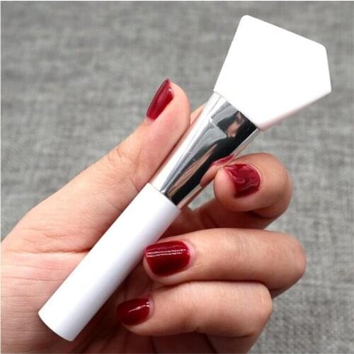 SAIANTTH Silicone Mask Brush Short Face Cream Lotion Essence Makeup Brushes Cosmetic Paste Facial Mask Tool 10.3cm 5pcs/lot