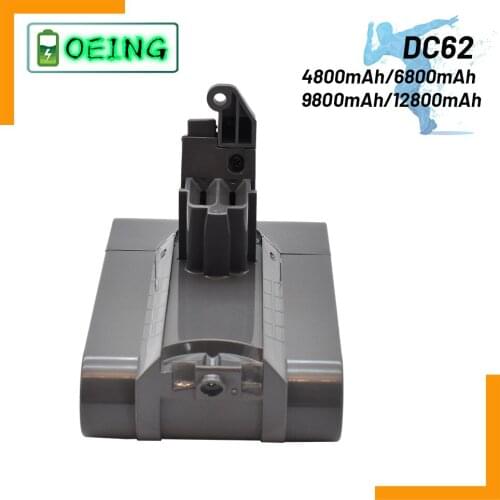 21.6V 12.8Ah Replacement Battery for Dyson Li-ion Vacuum Cleaner SV09 SV07 SV03 DC58 DC61 DC62 DC74 V6 965874-02 Animal Battery