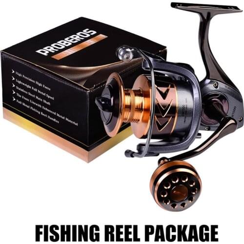 Spinning Fishing Reel 5.2:1 4000-7000 Fishing Reel Carbon Fiber Drag System Power Spinning Reel Fishing Coil Fishing Accessories