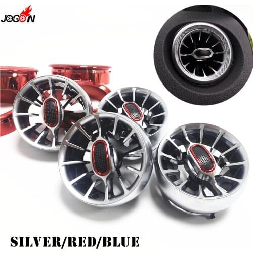 Interior Front Dashboard Air Condition AC Vent Outlet Turbo Trim For Mercedes Benz V Class Vito Viano Valente Metris W447 15-19