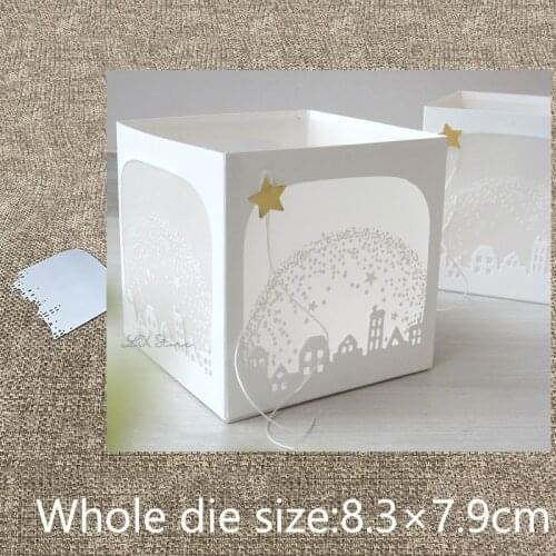 XLDesign Craft Metal Cutting Dies cut dies house square frame decoration scrapbook Album Paper Card Craft Embossing die cuts