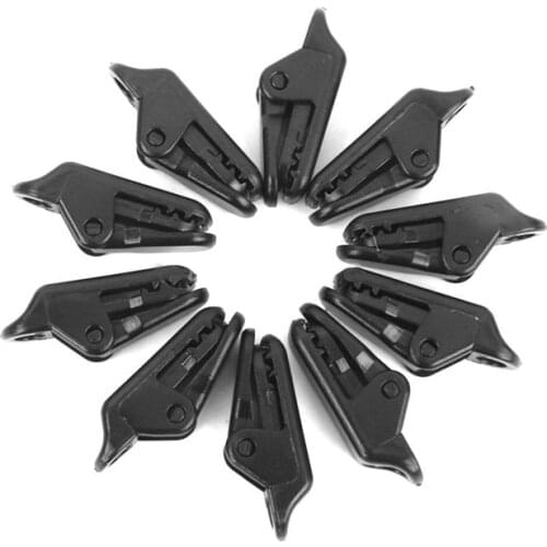 10Pcs tent awning canopy clamp tarp clip snap canvas anchor gripper Caravan jaw grip trap Tighten tool outdoor hand kit