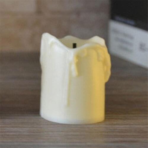 12 PCS of LED Electric Battery Powered Tealight Candles Warm White Flameless for Holiday/Wedding Decoration Dropship 6.20