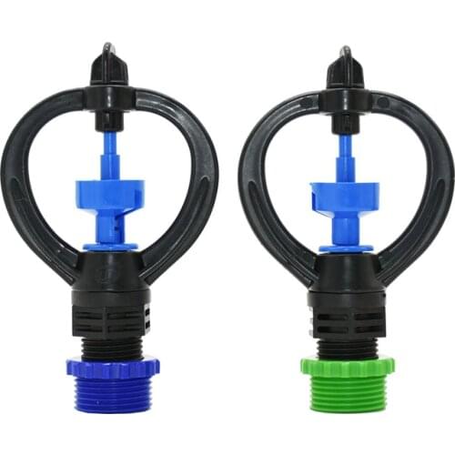 1/2" 3/4" male Rotary garden lawn watering sprinkler sprinkler Misting Sprayers Gardening watering & irrigation 25PC