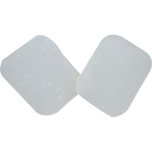 50Pairs/Lot ELYSAID Transparent Conductive Replacement Gel Pads Self-adhesive Electrode Non-woven Massager Patch