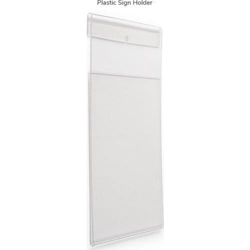 A5 Acrylic Wall Sign Holder Portrait Frame Clear Wall Hang Picture Frame Display Ads Photos Flyer Certificates Letters Keepsakes