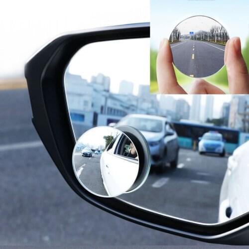 Car 360 Wide Angle Round Convex Mirror Car Vehicle Side Blindspot Blind Spot Mirror for Subaru Forester Outback Legacy Impreza X