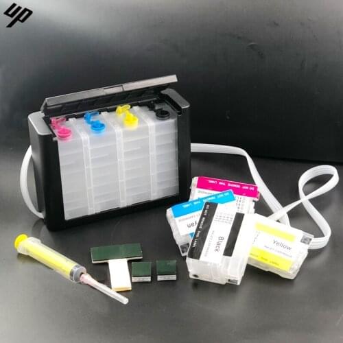 CISS ink system For HP officejet 6100 6600 6700 7100 7110 7610 7612 printer for hp932 933 ink cartrdges with permanent chips