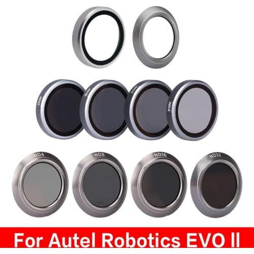 Autel Robotics EVO II Pro 8K ND Filter UV Mirror Frame Neutral Density Adjustable ND Filter Set for EVO II Pro 8K Drone Camera