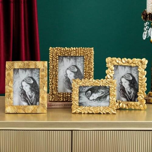 Retro 6 Inch 7 Inch Photo Frame Set Up Personality Creative Living Room Wall Decoration Photo Frame Combination Photo Wall