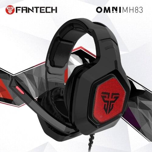 FANTECH MH83 Gaming Headset With Microphone Surround Headset Gamer 3.5mm Wired Headphones For PC Laptop PS4 Xbox one Earphones