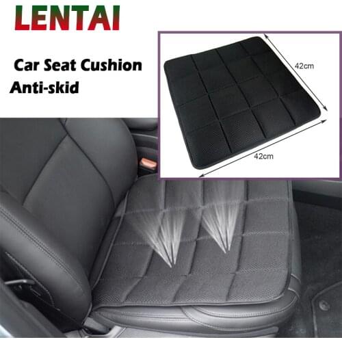 LENTAI 1PC Car Seat Cushion Bamboo Charcoal Winter Anti-skid For hyundai ix35 creta Subaru Jetta Chevrolet Cruze Aveo Captiva
