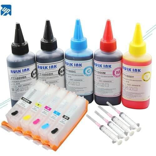 PGI450 Refill ink kit For Canon PIXMA IP7240 MG5440 MG5540 MG6440 MG6640 MG5640 MX924 MX724 IX6840 printer with 500ML ink
