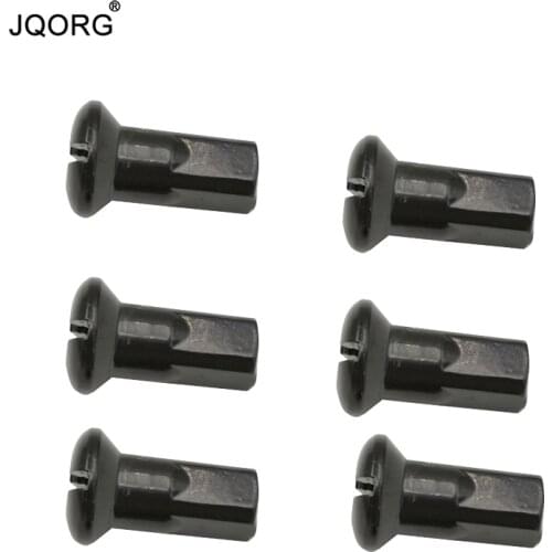 28 Pieces A Lot Black Color 18 MM Longer Motorcycle Spokes Nipples