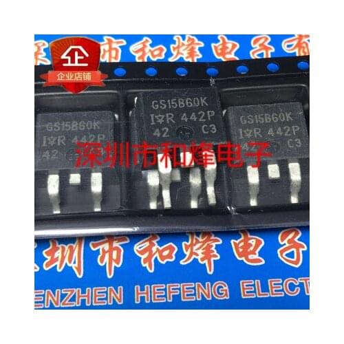 Original New 5PCS/ GS15B60K IRGS15B60K TO-263 TO263