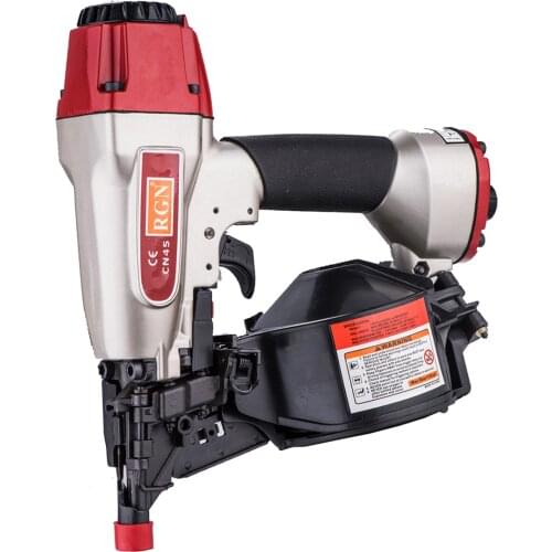 CN45 Pneumatic Flooring Coil Nailer 15 degree Siding Nailer Fixing Flooring Contractor Fencing Hard Boards Air Roofing Nail Gun