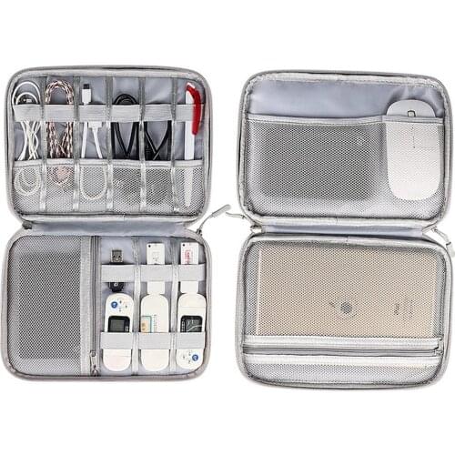 Portable Cable Digital Storage Waterproof Bags Organizer USB Mouse Gadgets Charger Power Battery U disk Bag Case Accessories