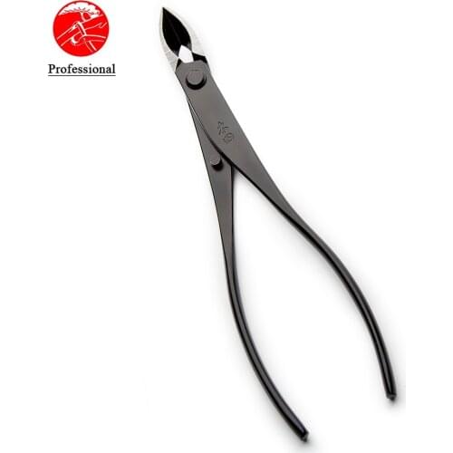 Professional grade 185 narrow edge branch cutter straight edge high-carbon alloy steel bonsai tools only for small size bonsai t