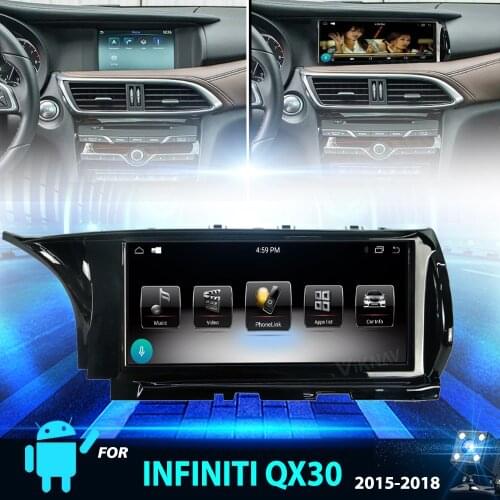 PX6 Android Car Radio For Infiniti QX30 2015-2018 GPS Navigation Multimedia DVD Player Radio Audio Stereo
