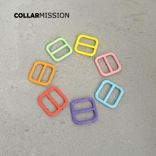 Retailing adjustable buckle 20mm webbing sewing zinc alloy metal crafts stoving varnish metal buckle 7 colours