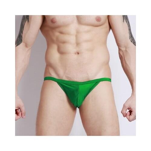 Sexy Mens Thong Swimwear Bikini Swimsuit Men Swim Briefs Bulge Push Up Low Waist Gay Male G Strings Swimming Wear Bathing Suit