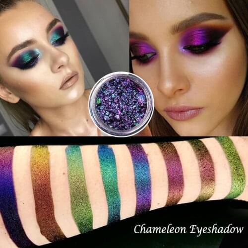 0.2g Hot Chameleon Pigment Chameleon Eyeshadow Multi Chrome Eyeshadow Prismatic Powder SKY BORN Shiny Glitter Eyeshadow Palette