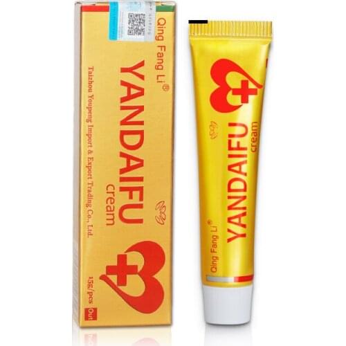 YANDAIFU Psoriasis Dermatitis Eczema Pruritus Treatment Cream Restrain Skin Problems Chinese Health Herbal Cream With Retail Box