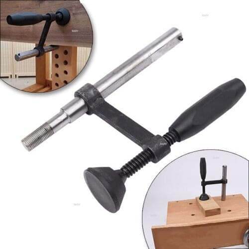 Woodworking Desktop Quick Acting Hold Down Clamp Adjustable Desktop Clip Fast Fixed Clip toohr For Woodworking Benches 19MM Hole