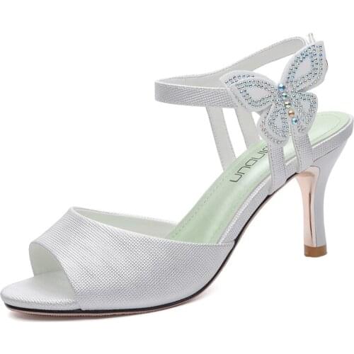 High-heeled Sandals Female 2019 Summer New Fine With Wild Fish Mouth Net Red Fairy Wind With Skirt Ins Tide Shoes