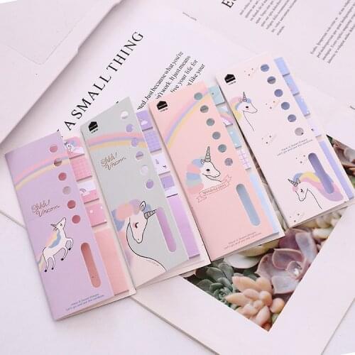 1 Pc New Kawaii Cute Animal Horse Stationery Memo Pad Scrapbooking Sticky Notes Book Paper Sticker Bookmark Stick