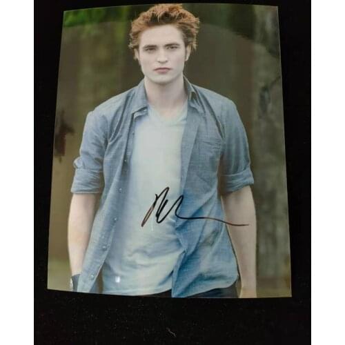 Hand signed twilight Robert Pattinson autographed photo 8*10 autograph in ink 012021B